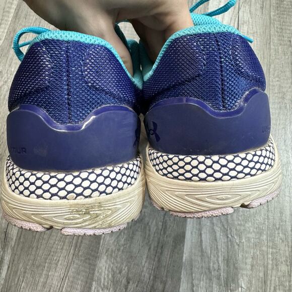 Under Armour Womens HOVR Intake 6 3026141-300 Blue Running Shoes Size 9 1/2 - Picture 6 of 9